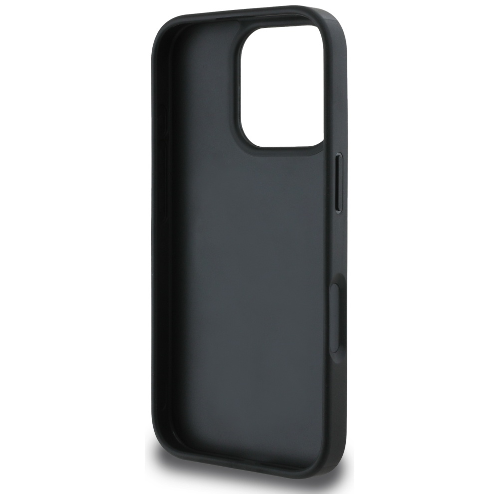 iTok webáruház - Guess Guess Grained Roses Big 4G logós tok iPhone 16 Pro Max készülékhez (fekete) 7 Guess Grained Roses Big 4G logo case for iPhone 16 Pro Max (fekete)