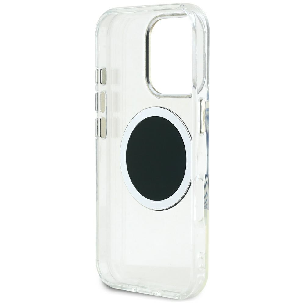 iTok webáruház - Guess Guess IML Metal Colored Circle Classic Logo MagSafe tok iPhone 16 Pro Max készülékhez (fekete) 7 Guess IML Metal Colored Circle Classic Logo MagSafe Case for iPhone 16 Pro Max (fekete)