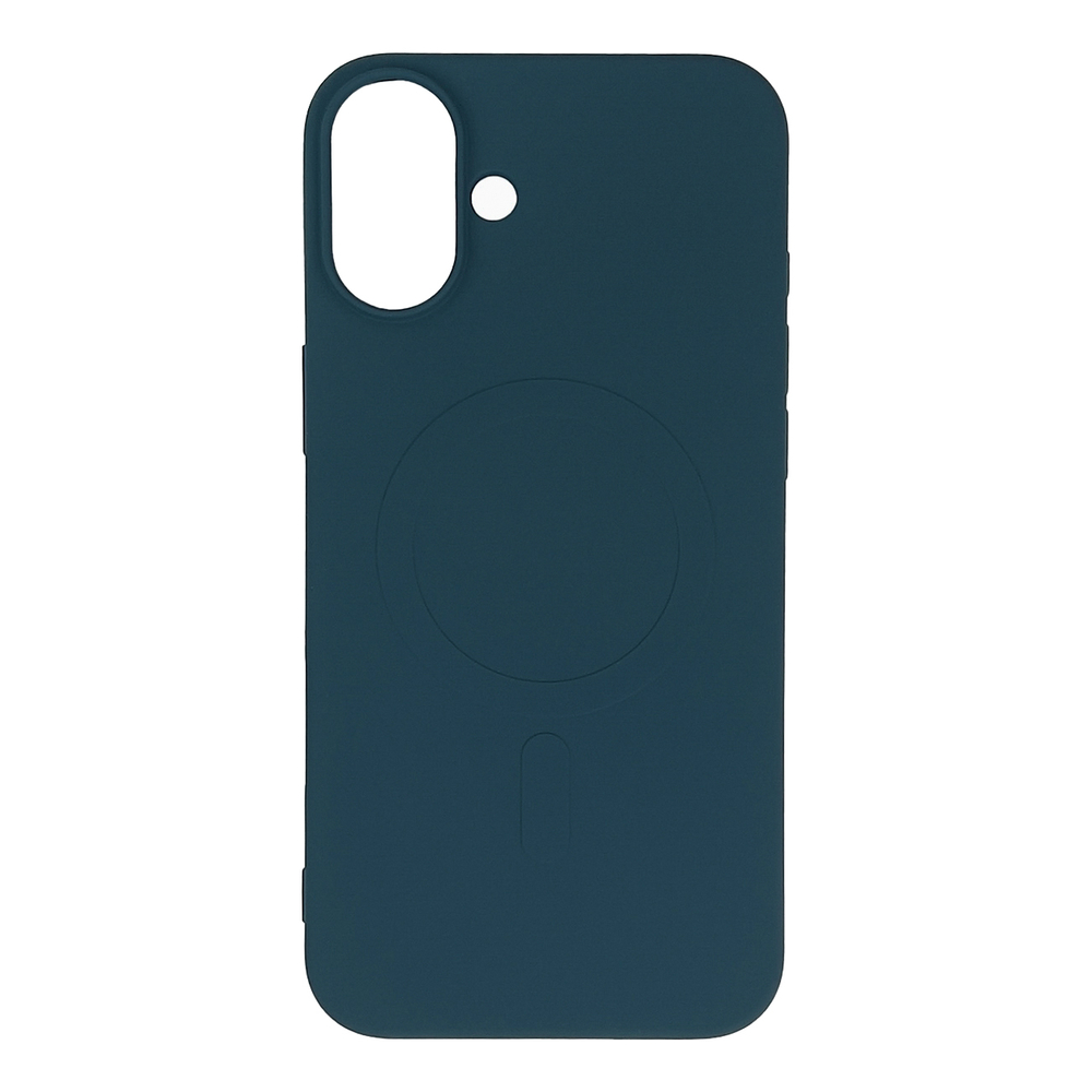 iTok webáruház - Hurtel Liquid Silicone Case MagSafe tok iPhone 16 Plus készülékhez (sötétkék) 1 Liquid Silicone Case MagSafe for iPhone 16 Plus (sötétkék)