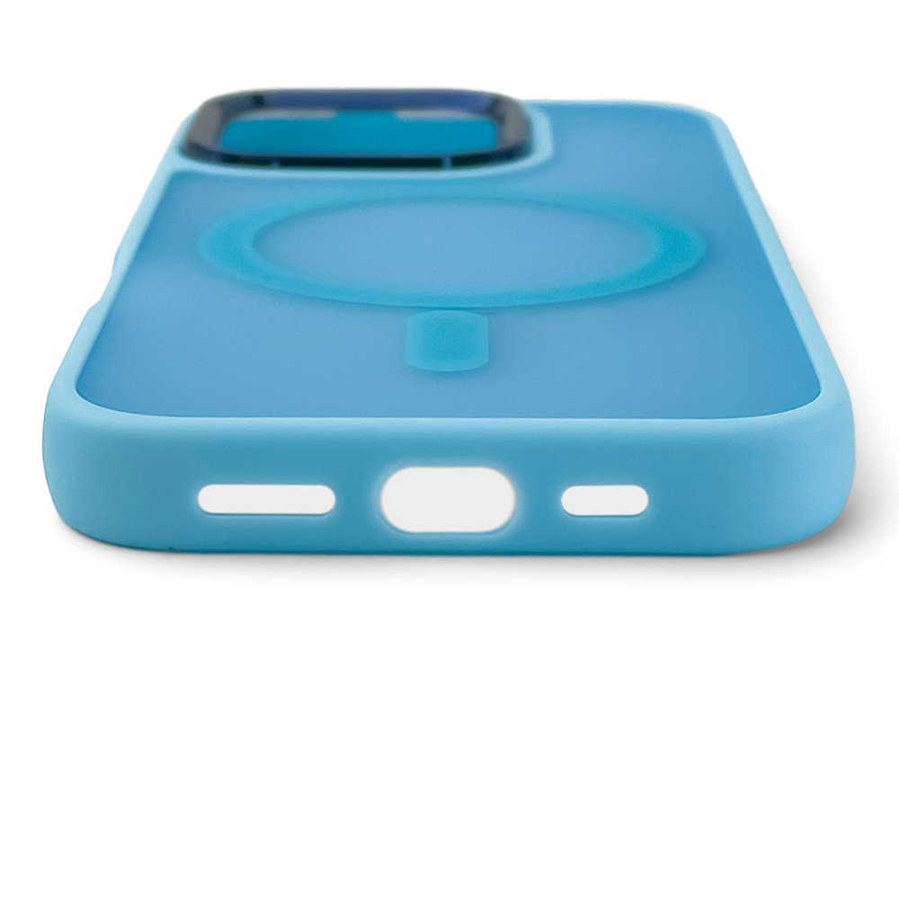 iTok webáruház - Hurtel Magnetic Collection MagSafe tok iPhone 16 Plus készülékhez (világoskék) 5 Magnetic Collection MagSafe case for iPhone 16 Plus (világoskék)