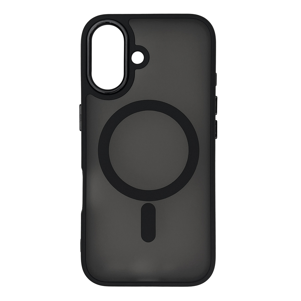 iTok webáruház - Hurtel Magnetic Collection MagSafe tok iPhone 16 Plus készülékhez (fekete) 1 Magnetic Collection MagSafe iPhone 16 Plus Case (fekete)