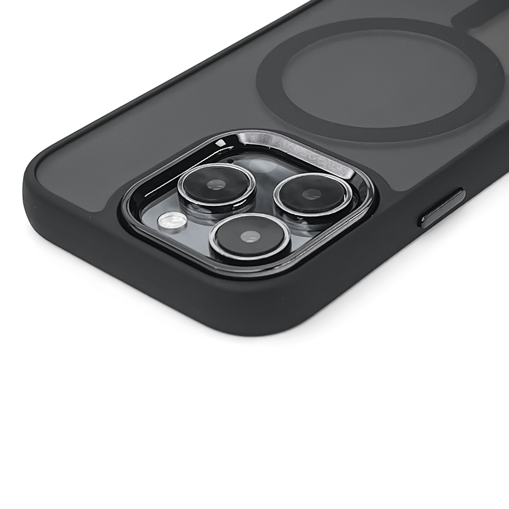 iTok webáruház - Hurtel Magnetic Collection MagSafe tok iPhone 16 Plus készülékhez (fekete) 3 Magnetic Collection MagSafe iPhone 16 Plus Case (fekete)
