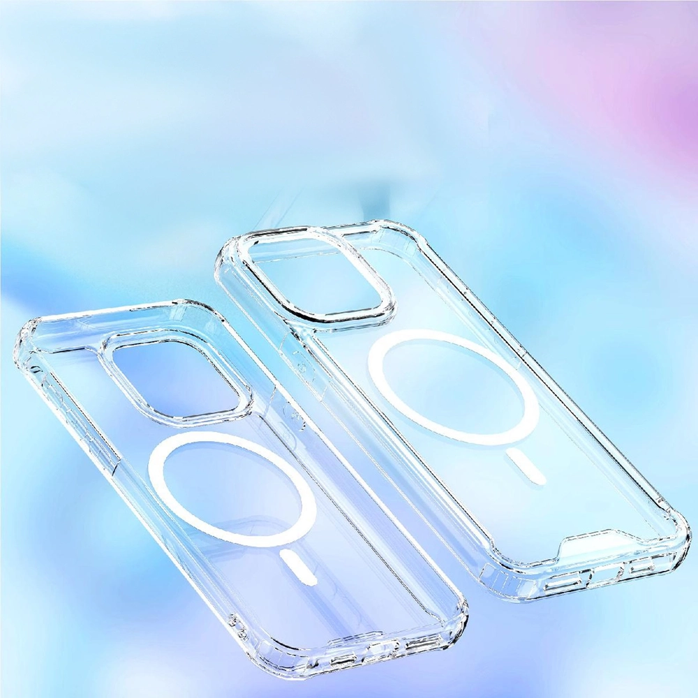 iTok webáruház - Hurtel Clear Corner Case MagSafe tok iPhone 16 Plus (átlátszó) 2 Clear Corner Case MagSafe for iPhone 16 Plus (átlátszó)