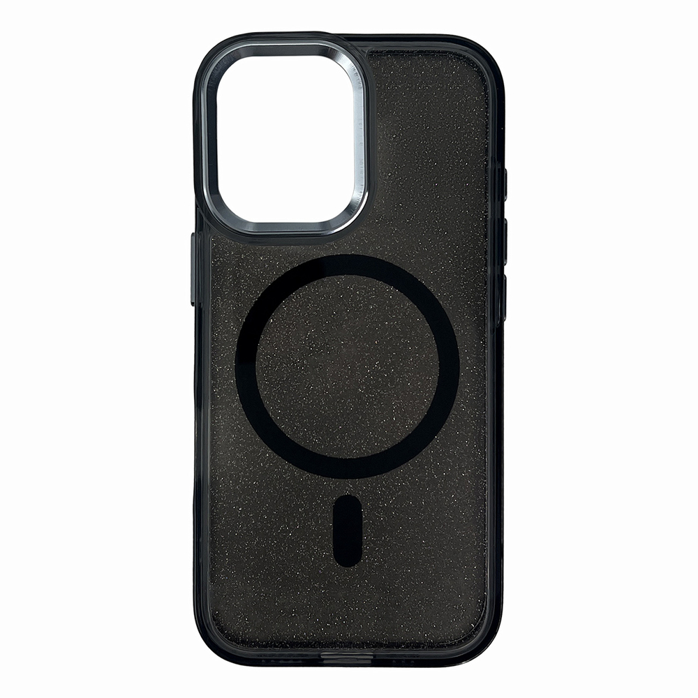 iTok webáruház - Hurtel Glitter Case MagSafe tok iPhone 16 Plus készülékhez (fekete csillámos) 1 Glitter Case MagSafe for iPhone 16 Plus (fekete csillámos)
