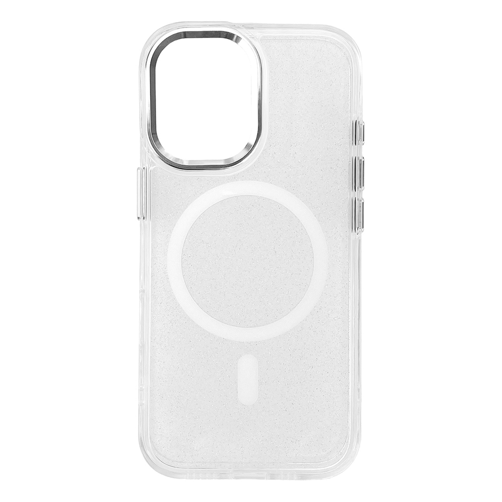 iTok webáruház - Hurtel Glitter Case MagSafe tok iPhone 16 Plus készülékhez (csillámos fehér) 1 Glitter Case MagSafe for iPhone 16 Plus (csillámos fehér)
