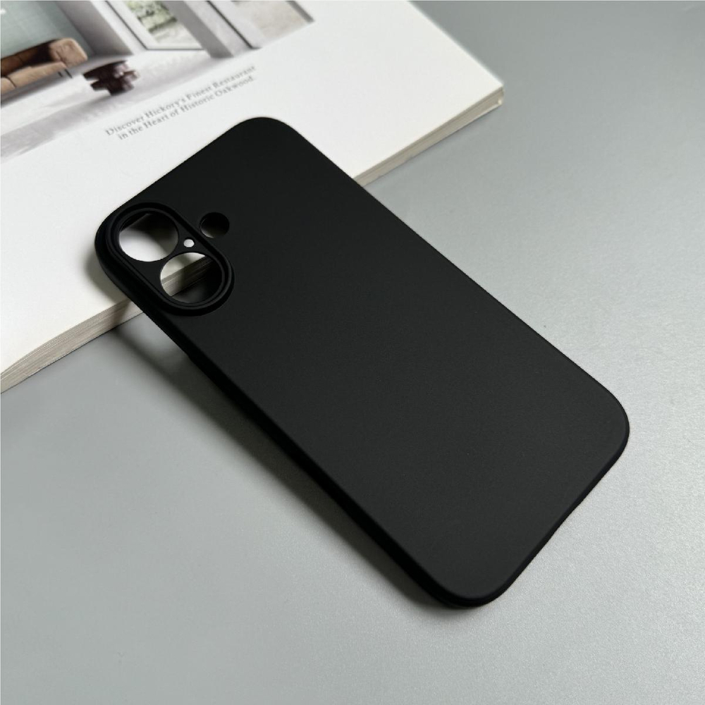 iTok webáruház - Hurtel TPU szilikon tok iPhone 16 Plus készülékhez (fekete) 2 Soft Case for iPhone 16 Plus (fekete)