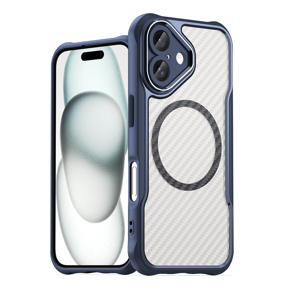iTok webáruház - Hurtel Leading Series MagSafe tok iPhone 16 Plus készülékhez (kék) 1 Leading Series MagSafe Silicone Case for iPhone 16 Plus (kék)