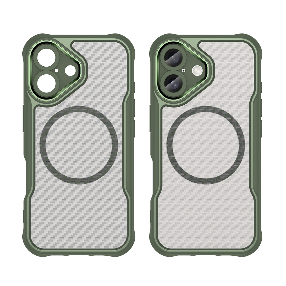 iTok webáruház - Hurtel Leading Series MagSafe tok iPhone 16 Plus készülékhez (zöld) 2 Leading Series MagSafe Silicone Case for iPhone 16 Plus (zöld)