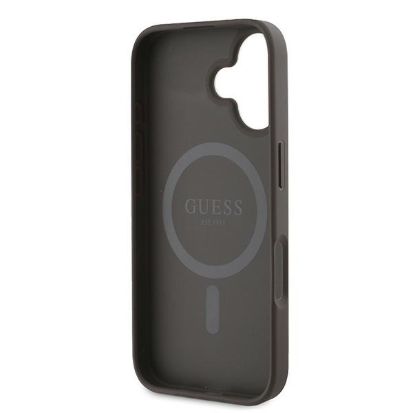 iTok webáruház - Guess Guess 4G Ring Classic Logo MagSafe iPhone 16 Plus Case (barna) 7 Guess 4G Ring Classic Logo MagSafe iPhone 16 Plus Case (barna)