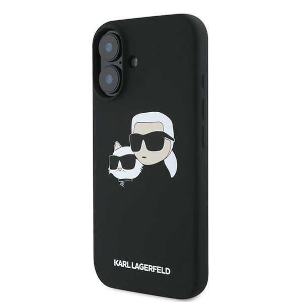 iTok webáruház - Karl Lagerfeld Karl Lagerfeld Silicone Case Nauble Heads Print MagSafe tok iPhone 16 Plus (fekete) 2 Karl Lagerfeld Silicone Case Nauble Heads Print MagSafe for iPhone 16 Plus (fekete)