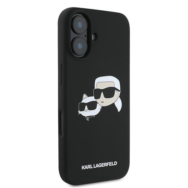 iTok webáruház - Karl Lagerfeld Karl Lagerfeld Silicone Case Nauble Heads Print MagSafe tok iPhone 16 Plus (fekete) 4 Karl Lagerfeld Silicone Case Nauble Heads Print MagSafe for iPhone 16 Plus (fekete)