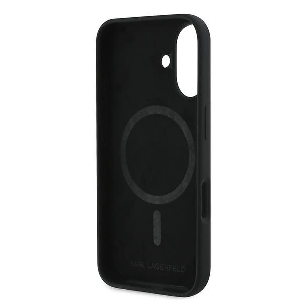 iTok webáruház - Karl Lagerfeld Karl Lagerfeld Silicone Case Nauble Heads Print MagSafe tok iPhone 16 Plus (fekete) 7 Karl Lagerfeld Silicone Case Nauble Heads Print MagSafe for iPhone 16 Plus (fekete)