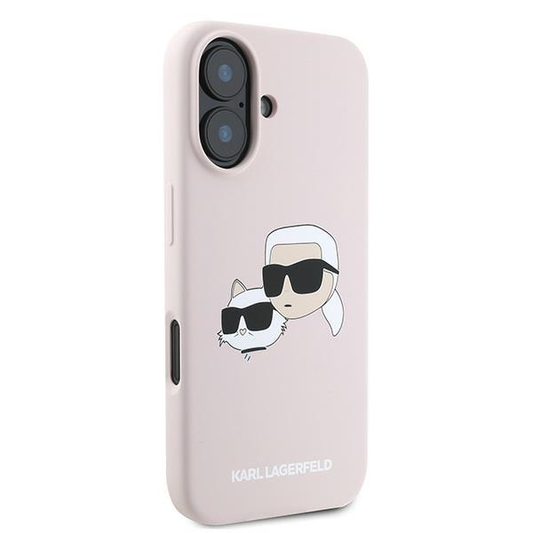 iTok webáruház - Karl Lagerfeld Karl Lagerfeld Silicone Nauble Heads Print MagSafe tok iPhone 16 Plus készülékhez (rózsaszín) 4 Karl Lagerfeld Silicone Nauble Heads Print MagSafe Case for iPhone 16 Plus (rózsaszín)