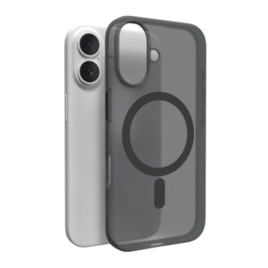 Puro Daylight MagSafe szilikon tok iPhone 16 Plus készülékhez (fekete)
