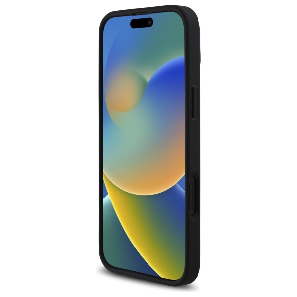 iTok webáruház - Guess Guess Quilted Metal Logo tok iPhone 16 Plus készülékhez (fekete) 5 Guess Quilted Metal Logo iPhone 16 Plus Case (fekete)