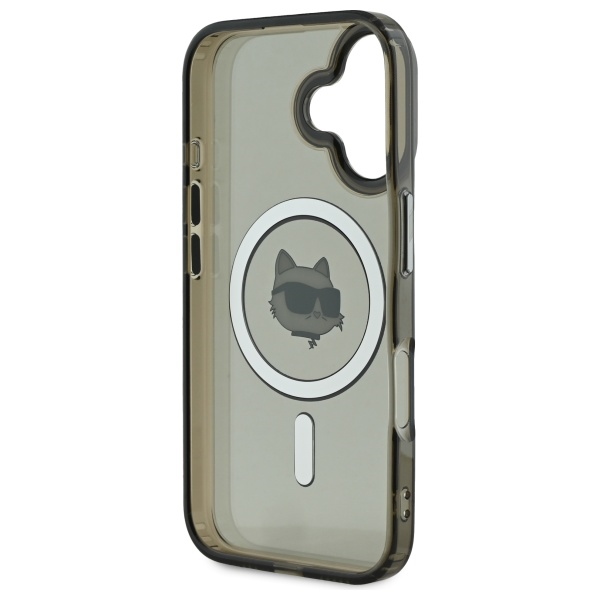 iTok webáruház - Karl Lagerfeld Karl Lagerfeld IML Metal Choupette Head MagSafe iPhone 16 Plus tok (fekete) 7 Karl Lagerfeld IML Metal Choupette Head MagSafe iPhone 16 Plus Case (fekete)