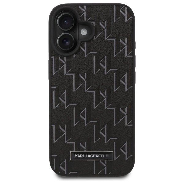 iTok webáruház - Karl Lagerfeld Karl Lagerfeld Hot Stamp MagSafe tok iPhone 16 Plus készülékhez (fekete) 3 Karl Lagerfeld Hot Stamp Magsafe iPhone 16 Plus Case (fekete)