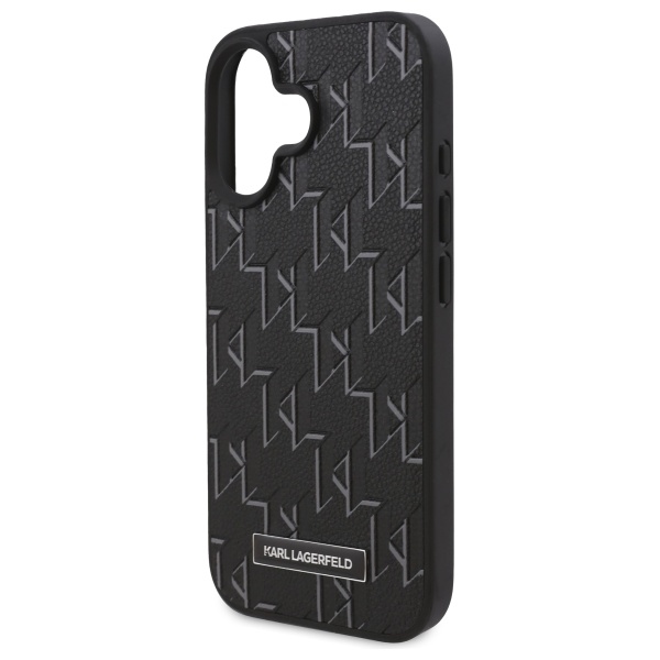 iTok webáruház - Karl Lagerfeld Karl Lagerfeld Hot Stamp MagSafe tok iPhone 16 Plus készülékhez (fekete) 6 Karl Lagerfeld Hot Stamp Magsafe iPhone 16 Plus Case (fekete)