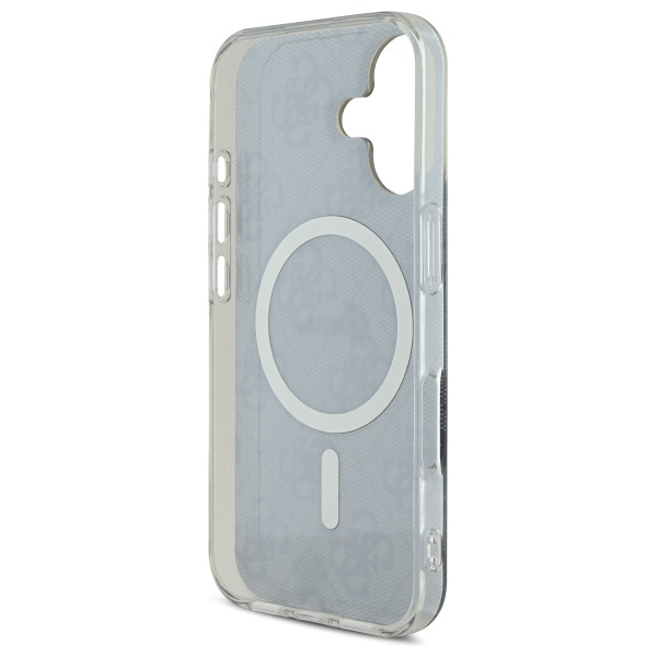 iTok webáruház - Guess Guess IML 4G MagSafe tok iPhone 16 Plus készülékhez (fekete) 7 Guess IML 4G MagSafe Case for iPhone 16 Plus (fekete)