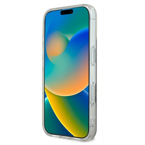 iTok webáruház - Guess Guess IML 4G MagSafe tok iPhone 16 Plus készülékhez (barna) 5 Guess IML 4G MagSafe Case for iPhone 16 Plus (barna)