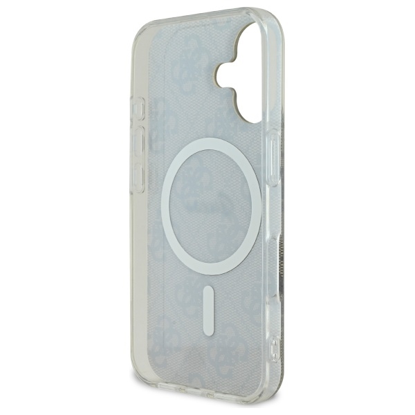 iTok webáruház - Guess Guess IML 4G MagSafe tok iPhone 16 Plus készülékhez (barna) 7 Guess IML 4G MagSafe Case for iPhone 16 Plus (barna)