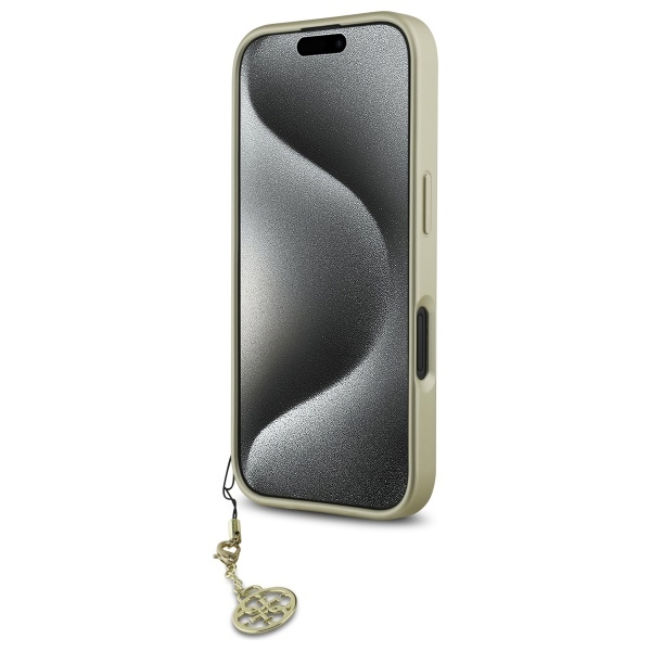 iTok webáruház - Guess Guess 4G Charms Collection tok iPhone 16 Plus készülékhez (fekete) 5 Guess 4G Charms Collection case for iPhone 16 Plus (fekete)