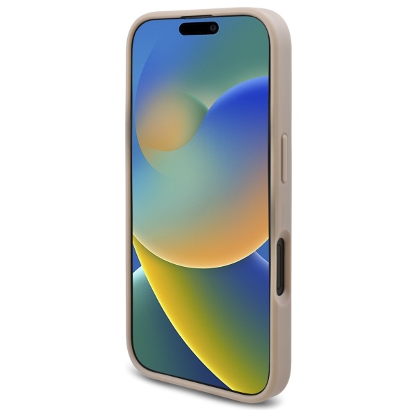 iTok webáruház - Guess Guess New 4G Triangle tok iPhone 16 Plus készülékhez (fehér) 5 Guess New 4G Triangle Case for iPhone 16 Plus (fehér)