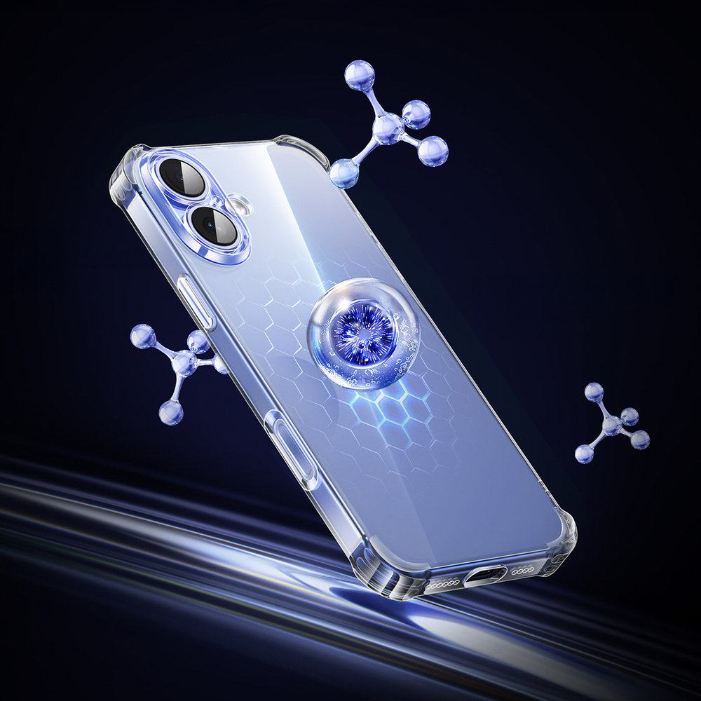 iTok webáruház - Ugreen Ugreen Bright Cushion CA101 tok iPhone 16 Plushoz (átlátszó) 6 Ugreen Bright Cushion CA101 Case for iPhone 16 Plus (átlátszó)