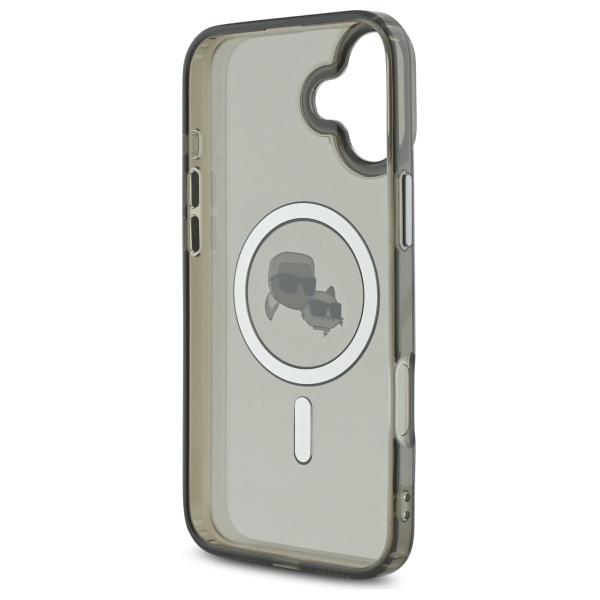 iTok webáruház - Karl Lagerfeld Karl Lagerfeld IML Metal Karl&Choupette Head MagSafe tok iPhone 16 Plus készülékhez (fekete) 7 Karl Lagerfeld IML Metal Karl&Choupette Head MagSafe Case for iPhone 16 Plus (fekete)