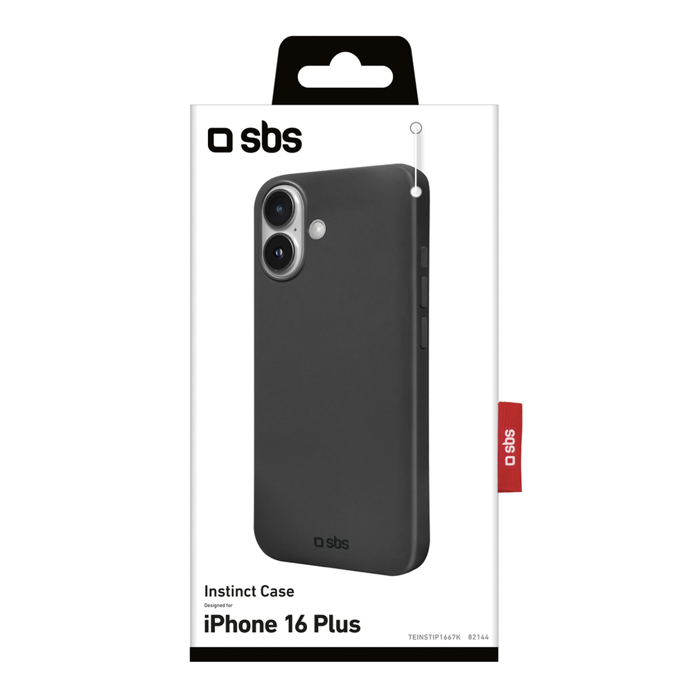iTok webáruház - SBS SBS Instinct tok iPhone 16 Plus készülékhez (fekete) 2 SBS Instinct Case for iPhone 16 Plus (fekete)