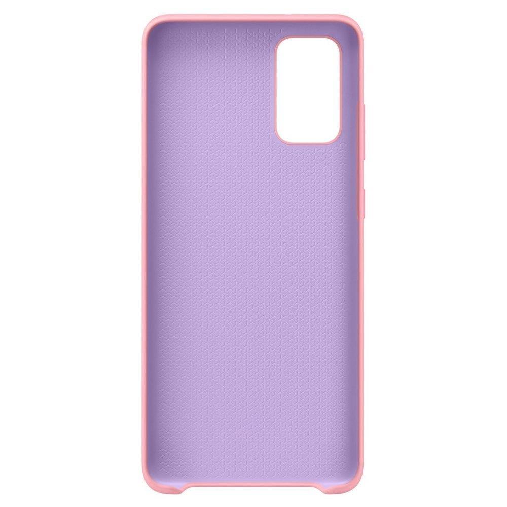iTok webáruház - Hurtel Szilikon tok Samsung Galaxy S21+ 5G készülékhez – sötétkék 6 Silicone Case Soft Flexible Rubber Cover for Samsung Galaxy S21+ 5G (S21 Plus 5G) dark blue