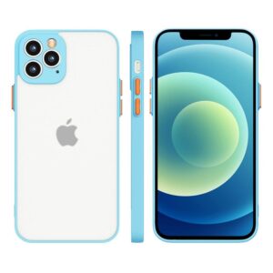 Milky Case szilikon tok Samsung Galaxy S21+ 5G készülékhez – kék