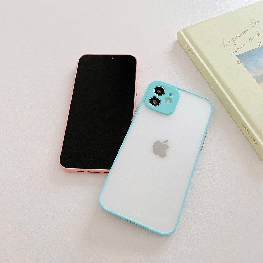 iTok webáruház - Hurtel Milky Case szilikon tok Samsung Galaxy S21+ 5G készülékhez – kék 3 Milky Case silicone flexible translucent case for Samsung Galaxy S21+ 5G (S21 Plus 5G) blue