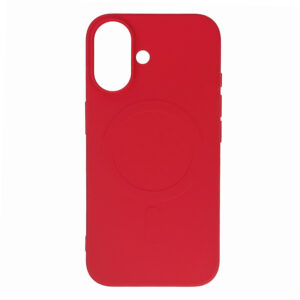 Liquid Silicone Case MagSafe tok iPhone 16 készülékhez (piros)