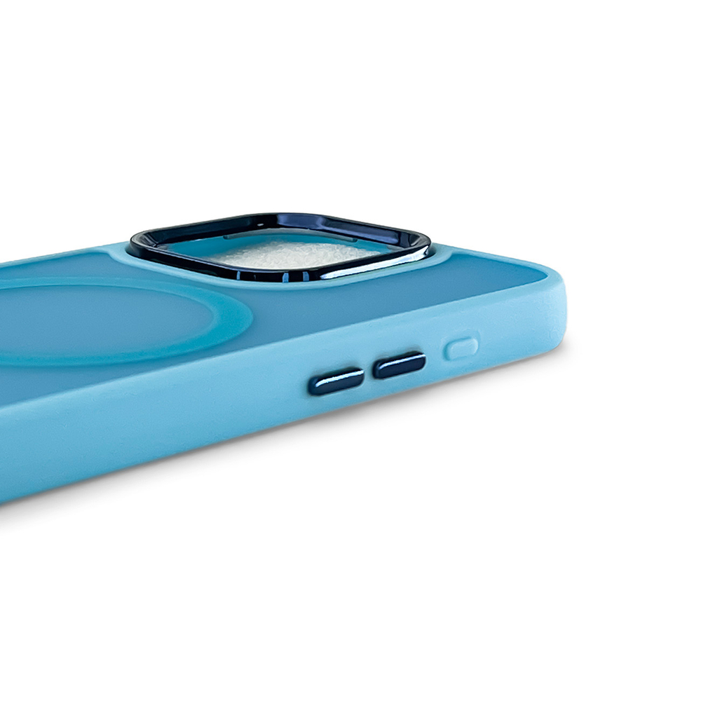 iTok webáruház - Hurtel Magnetic Collection MagSafe tok iPhone 16 készülékhez (világoskék) 5 Magnetic Collection MagSafe case for iPhone 16 (világoskék)