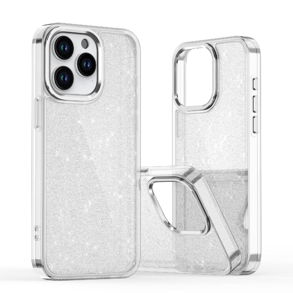 iTok webáruház - Hurtel Glitter Case tok iPhone 16 (átlátszó csillámos) 2 Glitter Case for iPhone 16 (átlátszó csillámos)