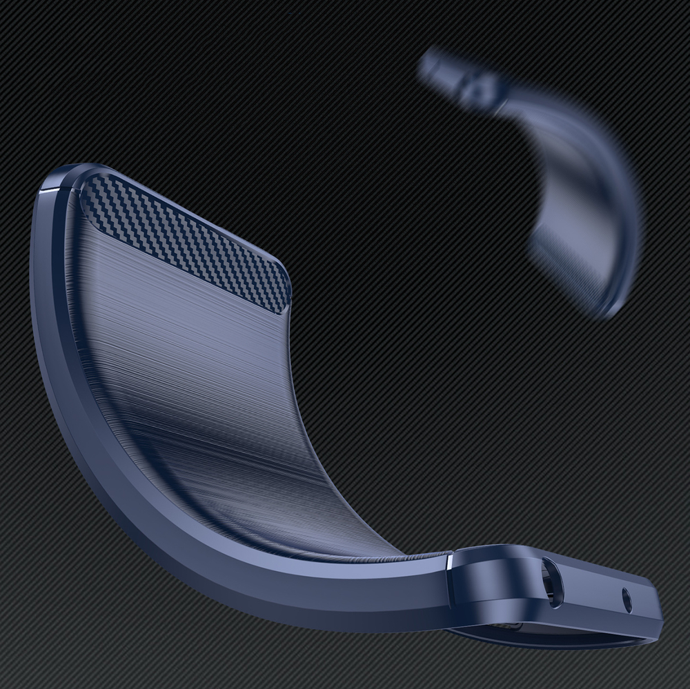 iTok webáruház - Hurtel Carbon Case szilikon tok iPhone 16 készülékhez (kék) 5 Carbon Case for iPhone 16 Silicone Case (kék)