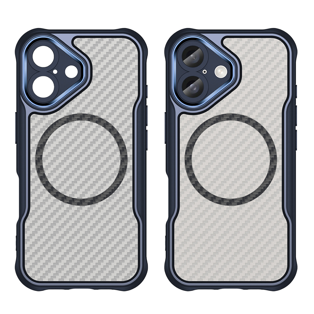 iTok webáruház - Hurtel Leading Series MagSafe szilikon tok iPhone 16 készülékhez (kék) 2 Leading Series MagSafe Silicone Case for iPhone 16 (kék)