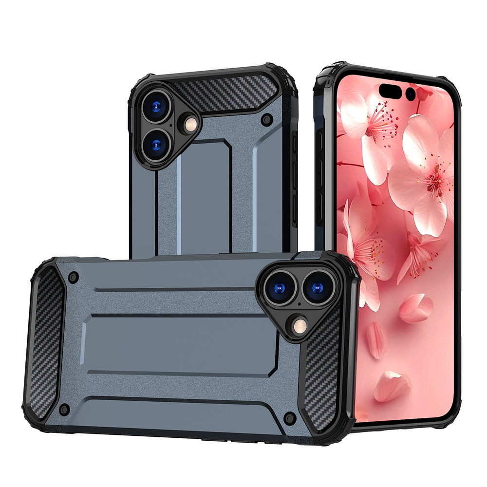 iTok webáruház - Hurtel Hybrid Armor tok iPhone 16 készülékhez (kék) 1 Hybrid Armor iPhone 16 Case (kék)