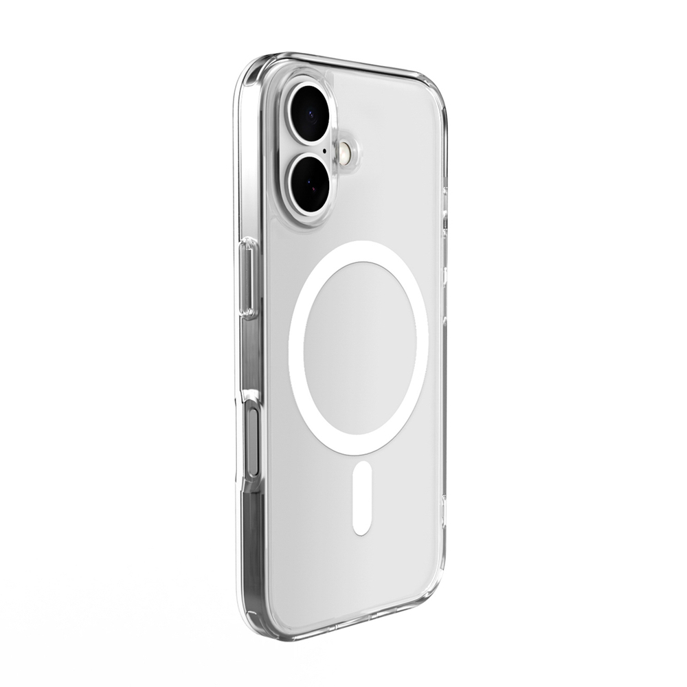 iTok webáruház - Puro Puro Lite Mag MagSafe tok iPhone 16 készülékhez (átlátszó) 3 Puro Lite Mag MagSafe Silicone Case for iPhone 16 (átlátszó)