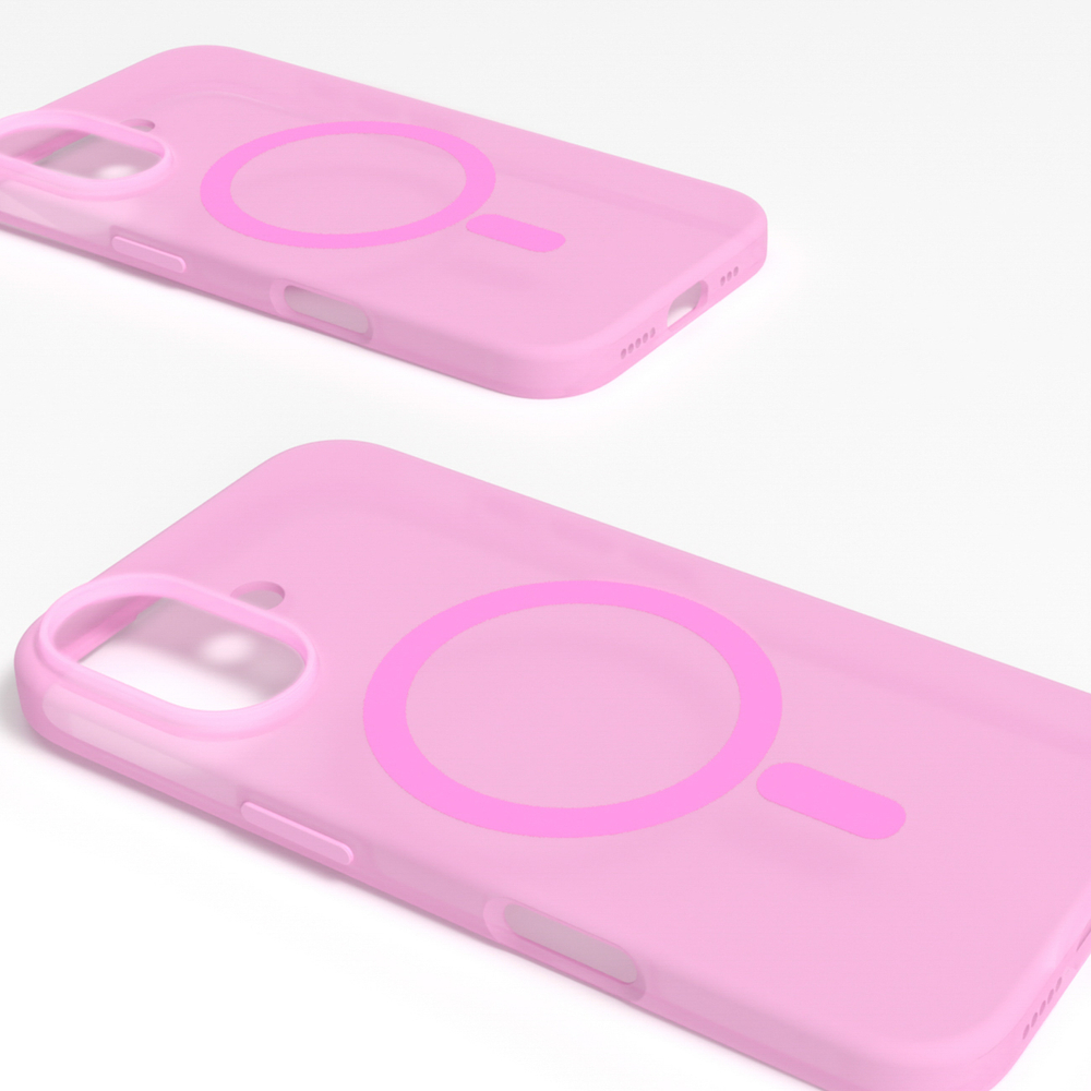 iTok webáruház - Puro Puro Daylight MagSafe szilikon tok iPhone 16 készülékhez (rózsaszín) 3 Puro Daylight MagSafe Silicone Case for iPhone 16 (rózsaszín)