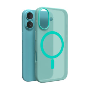 Puro Daylight MagSafe szilikon tok iPhone 16 készülékhez (zöld)