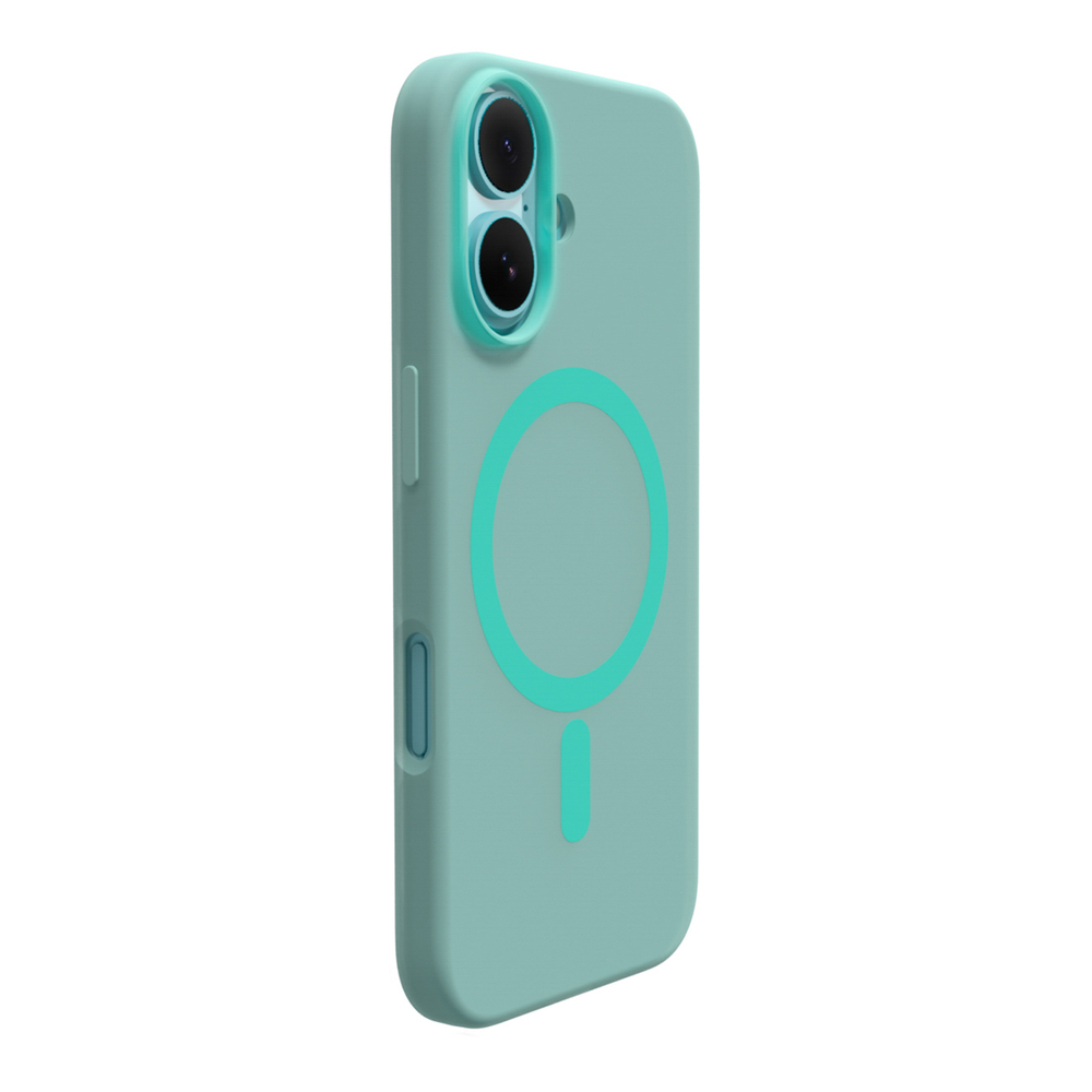 iTok webáruház - Puro Puro Daylight MagSafe szilikon tok iPhone 16 készülékhez (zöld) 2 Puro Daylight MagSafe Silicone Case for iPhone 16 (zöld)
