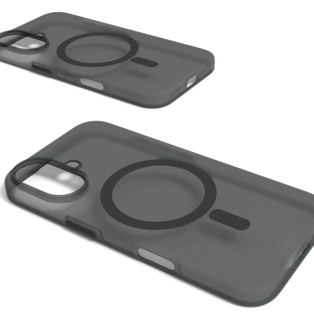 iTok webáruház - Puro Puro Daylight MagSafe szilikon tok iPhone 16-hoz (fekete) 3 Puro Daylight MagSafe Silicone Case for iPhone 16 (fekete)