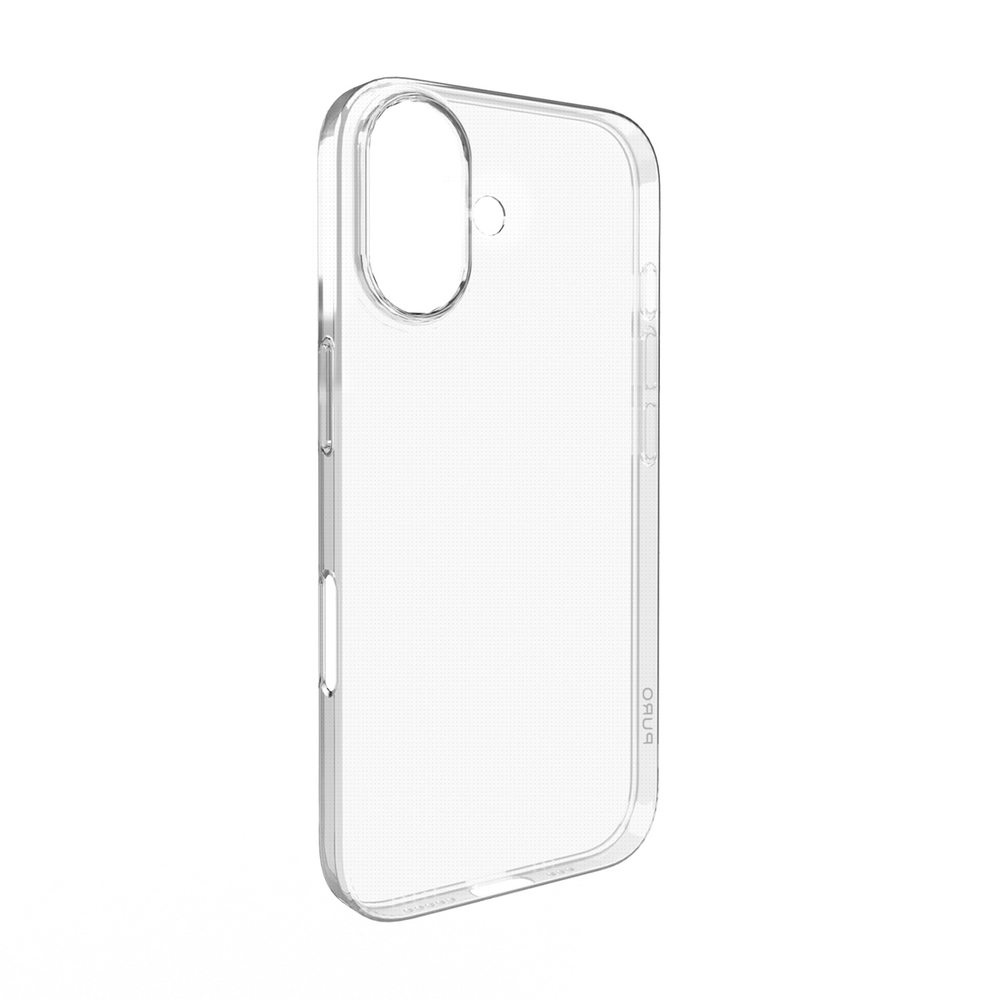 iTok webáruház - Puro Puro 03 Nude szilikon tok iPhone 16 készülékhez (átlátszó) 1 Puro 03 Nude Silicone Case for iPhone 16 (átlátszó)