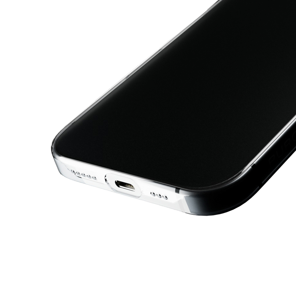iTok webáruház - Puro Puro 03 Nude szilikon tok iPhone 16 készülékhez (átlátszó) 3 Puro 03 Nude Silicone Case for iPhone 16 (átlátszó)