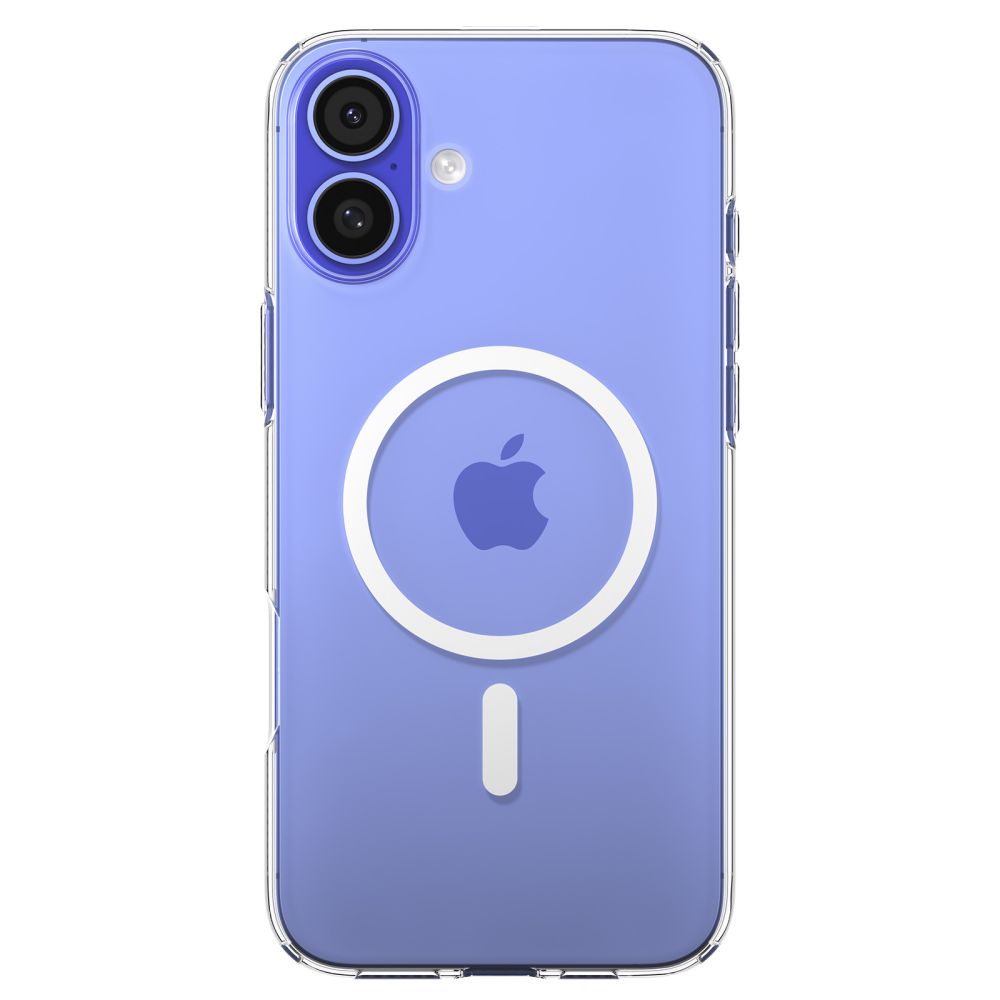 iTok webáruház - Spigen Spigen Liquid Crystal Mag Case MagSafe tok iPhone 16 készülékhez (átlátszó) 3 Spigen Liquid Crystal Mag Case with MagSafe for iPhone 16 (átlátszó)