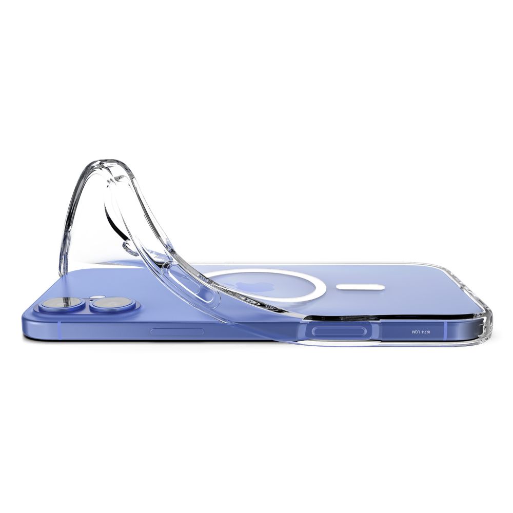 iTok webáruház - Spigen Spigen Liquid Crystal Mag Case MagSafe tok iPhone 16 készülékhez (átlátszó) 8 Spigen Liquid Crystal Mag Case with MagSafe for iPhone 16 (átlátszó)