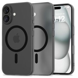 Tech-Protect MagSlim MagSafe tok iPhone 16 készülékhez (fekete)