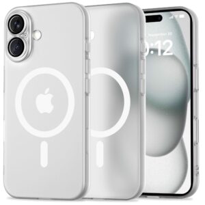 Tech-Protect MagSlim MagSafe tok iPhone 16 készülékhez (fekete)